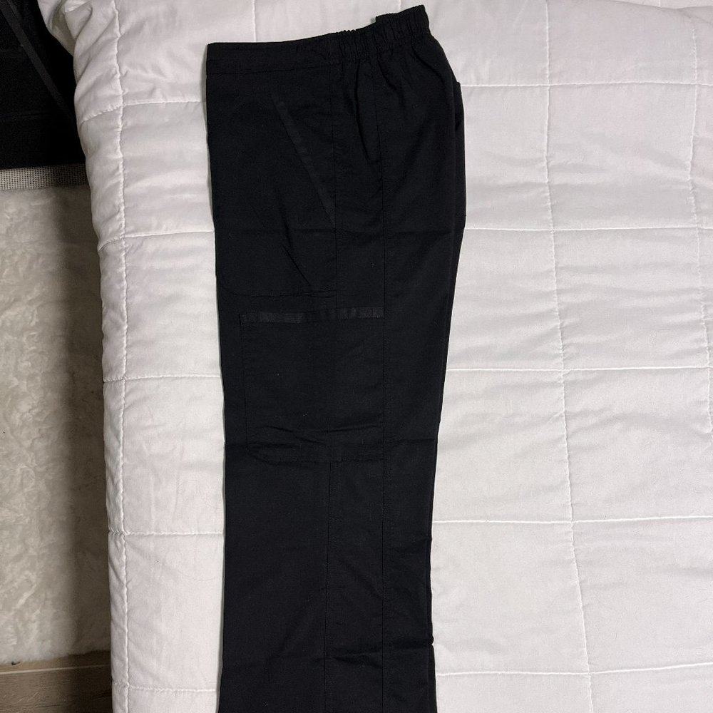 Cherokee Workwear Revolution Flare Leg Cargo Pants - Size Petite M